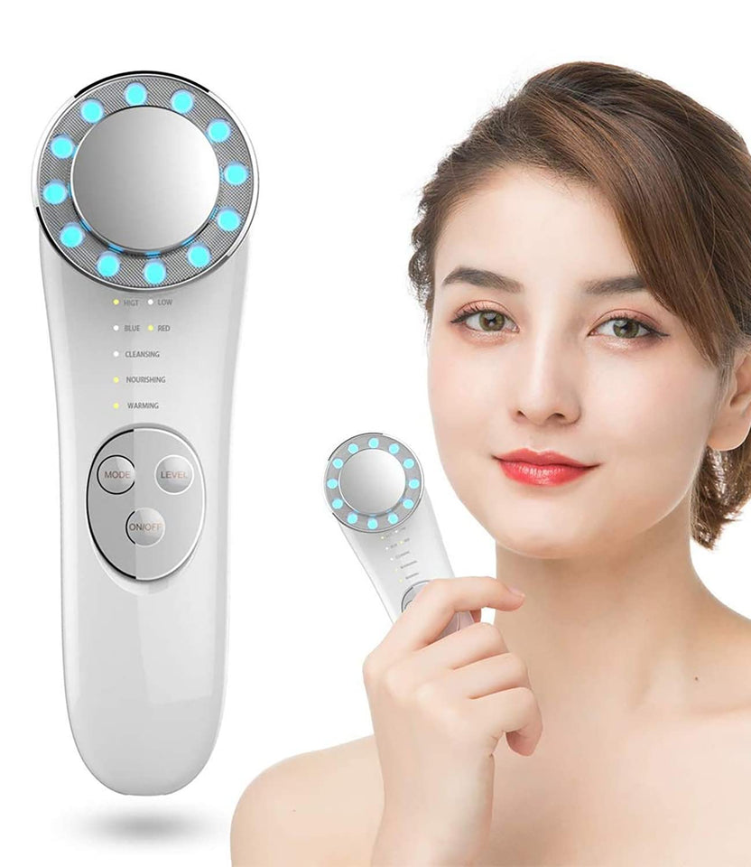 7-in-1 Facial Massager – Advanced Skin Tightening & Lifting Beauty Device