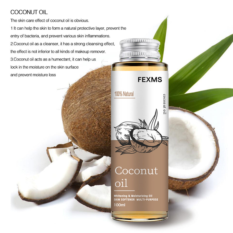 Coconut Skin Care Massage Essential Oil – Moisturizing Body Care