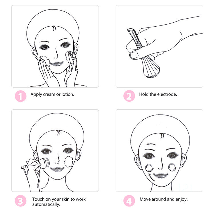 Small Top Facial Beauty Instrument – Mini Gyroscope Face Massager for Daily Skincare