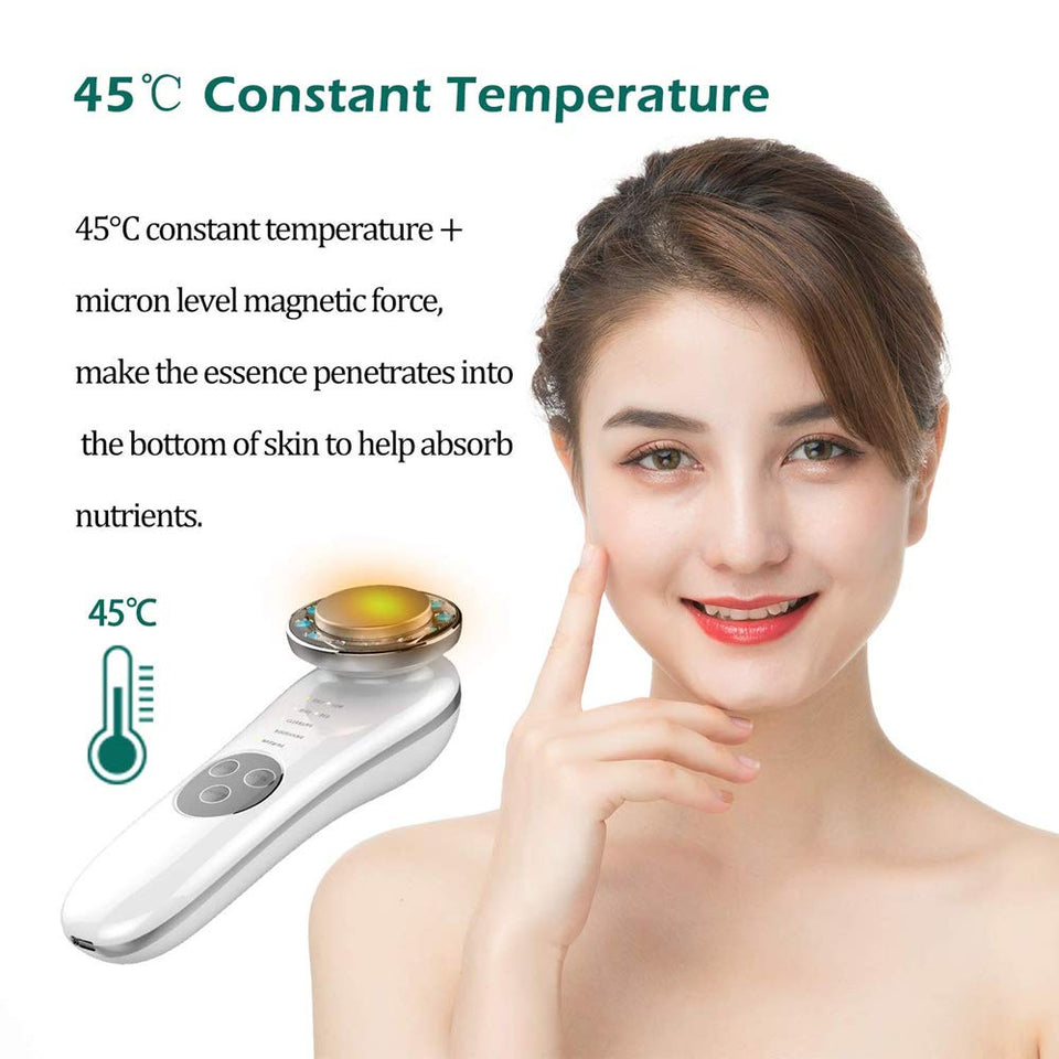 7-in-1 Facial Massager – Advanced Skin Tightening & Lifting Beauty Device