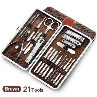 Manicure Kit Set, Nail Care Tools, Professional Nail Kit, Nail Grooming Set