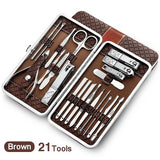 Manicure Kit Set, Nail Care Tools, Professional Nail Kit, Nail Grooming Set