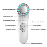 7-in-1 Facial Massager – Advanced Skin Tightening & Lifting Beauty Device
