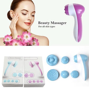 6-in-1 Beauty Face Massager – Facial Cleansing