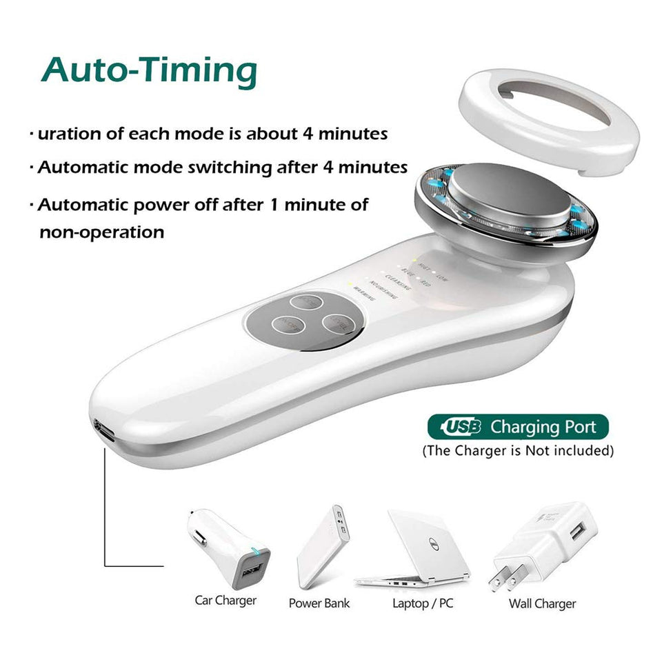 7-in-1 Facial Massager – Advanced Skin Tightening & Lifting Beauty Device