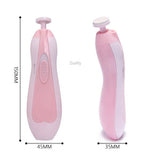 مجموعة تقليم أظافر الأطفال الكهربائية - عناية آمنة ولطيفة بأظافر الأطفال