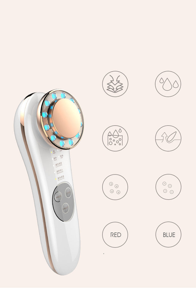 7-in-1 Facial Massager – Advanced Skin Tightening & Lifting Beauty Device