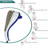 جهاز تدليك كهربائي برأسين - لتخفيف آلام الأنسجة العميقة في جميع أنحاء الجسم