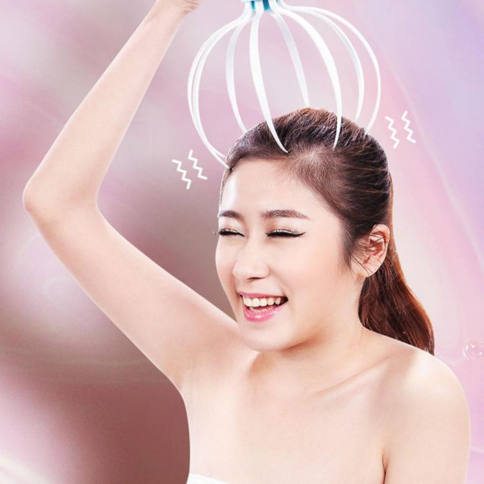 Head Massager Scalp Vibration Massage Eight Claw Electric Household Massager Heaad Masager Body Care