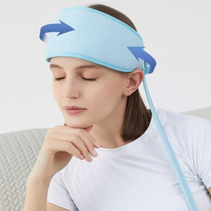 Heated Airbag Head Massage Cap – 6-Zone Compression Therapy