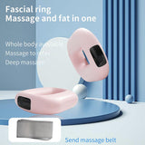جهاز تدليك حلقي بالاهتزاز - قابل لإعادة الشحن لتنحيف الجسم