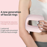 جهاز تدليك حلقي بالاهتزاز - قابل لإعادة الشحن لتنحيف الجسم