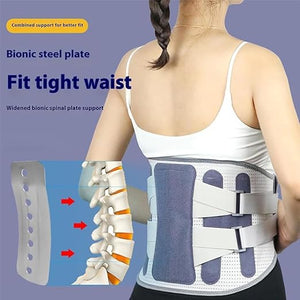 Self-Heating Wide Waist Support Belt with Magnetic Lumbar Support