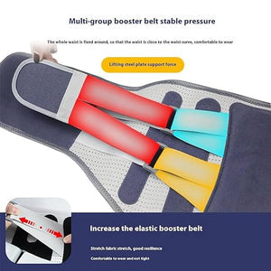 Self-Heating Wide Waist Support Belt with Magnetic Lumbar Support