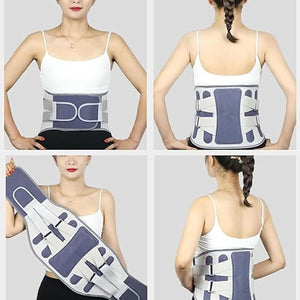 Self-Heating Wide Waist Support Belt with Magnetic Lumbar Support